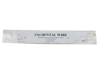 17ct Platinized Dental Wire 1.0mm  Diameter
